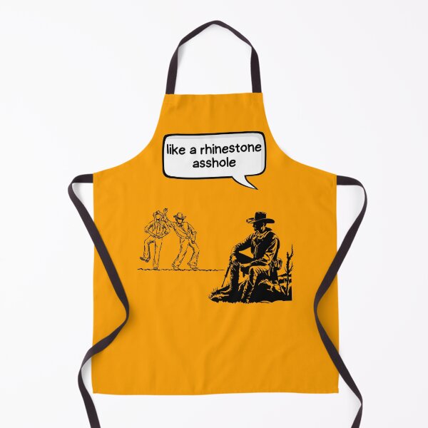 Item preview, 'Like a Rhinestone Asshole' Classic Country Humor designed and sold by Samso!.