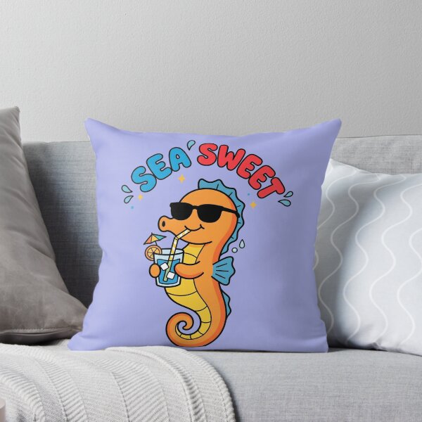 Item preview, Sea Sweet – Cute Seahorse Tropical Design designed and sold by Sea Gem.