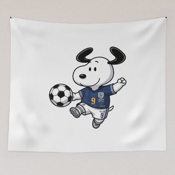 Item preview, Snoopy England Soccer Fan World Cup designed and sold by VincentMoore96.