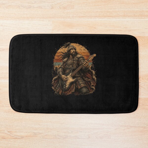Item preview, Mongol Warrior Electric Guitarist Design designed and sold by snowry.