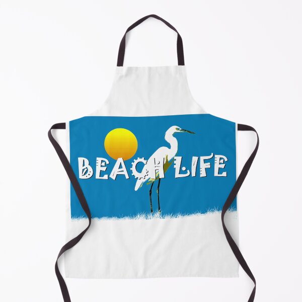 Item preview, Beach Life Sun and Great White Egret designed and sold by Dlt1981.