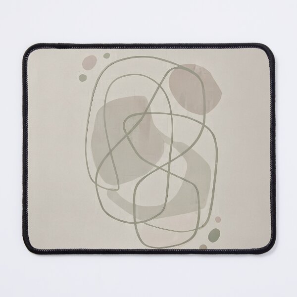 Item preview, Modern Minimalist Fluid Line Art Abstract designed and sold by SOOstudio73.