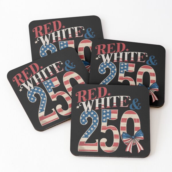 Item preview, Red White & 250 America, 250 Celebration 1776–2026 Patriotic Independence Day Vintage designed and sold by Zizo-DR44.
