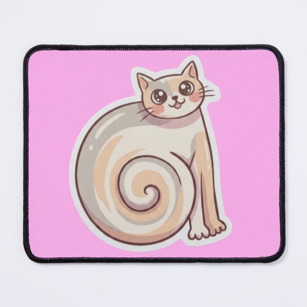 Item preview, Cute Snail Cat Illustration by Mimi Artes designed and sold by mimiartes.