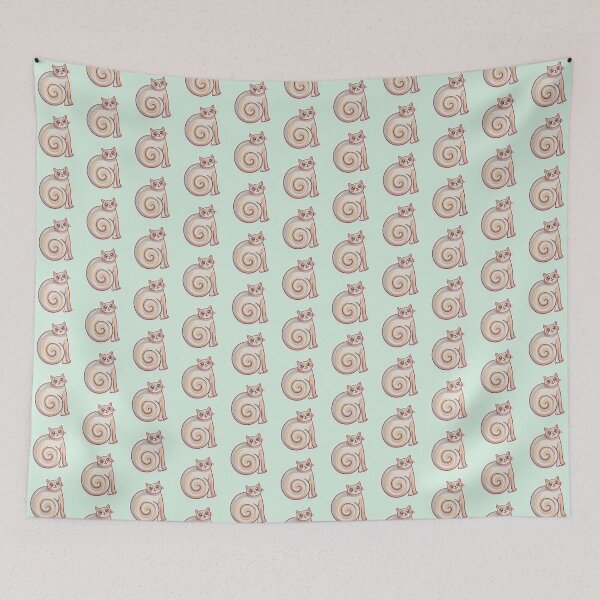 Item preview, Cute Snail Cat Illustration by Mimi Artes designed and sold by mimiartes.
