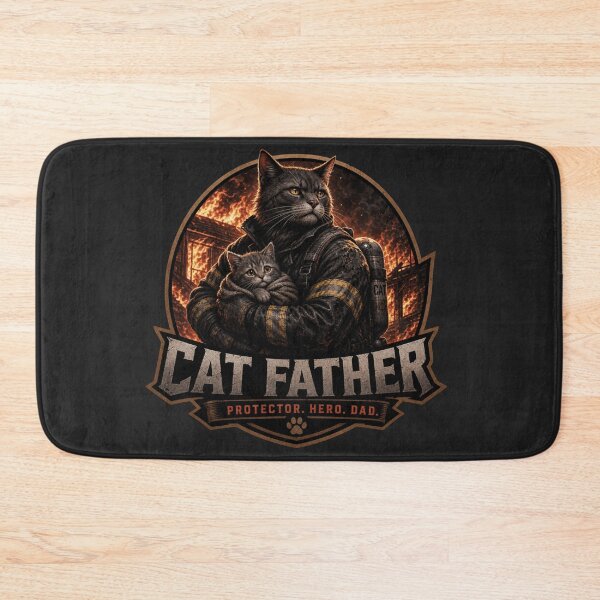 Item preview, panda/cat father designed and sold by @jon.