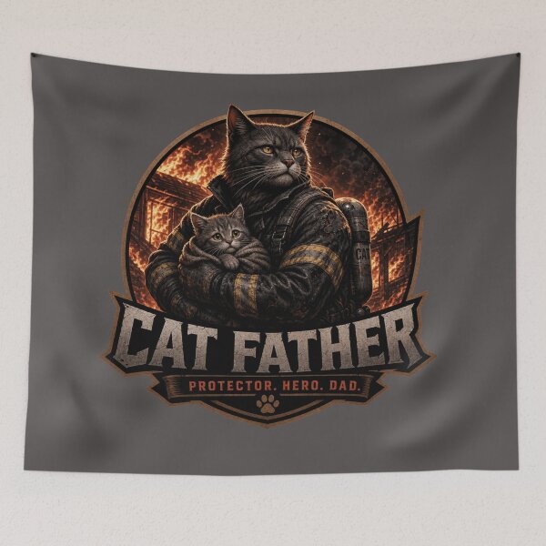 Item preview, panda/cat father designed and sold by @jon.