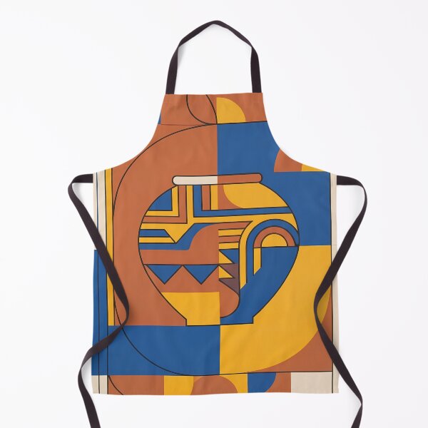 Item preview, Bauhaus Inspired Geometric Pottery Abstract designed and sold by SOOstudio73.