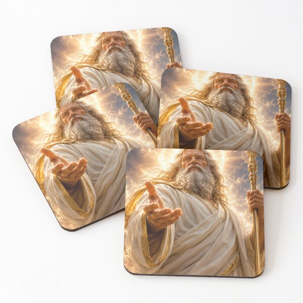Item preview, Divine Creator in Heaven Epic Celestial Fantasy Art designed and sold by Cerafus.