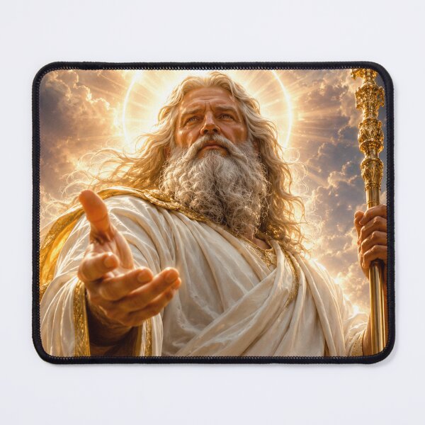 Item preview, Divine Creator in Heaven Epic Celestial Fantasy Art designed and sold by Cerafus.