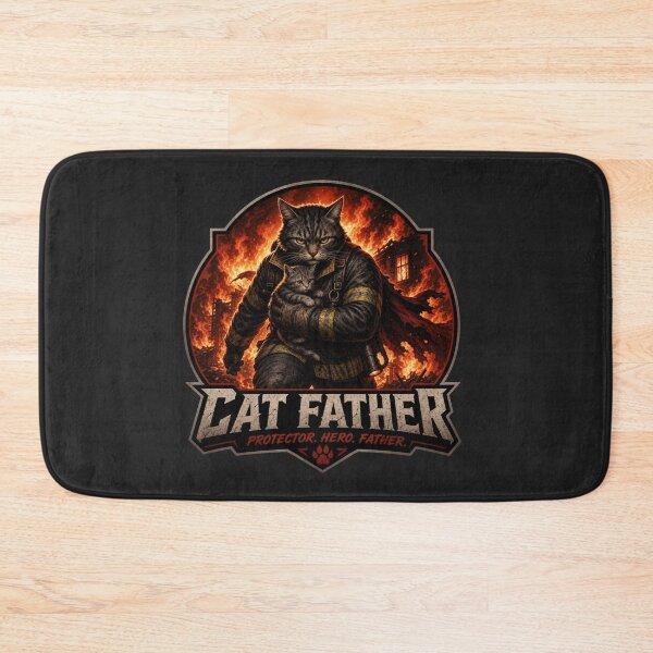 Item preview, panda/cat father designed and sold by @jon.