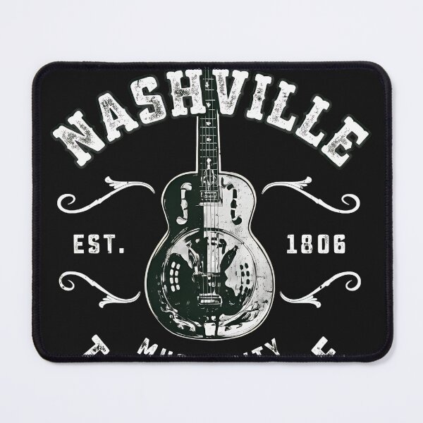 Item preview, Distressed Music City Guitar Badge  designed and sold by OhSusiVee.