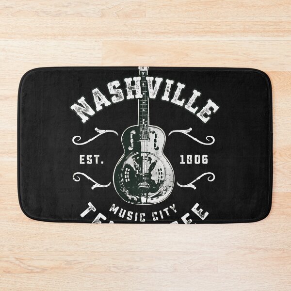 Item preview, Distressed Music City Guitar Badge  designed and sold by OhSusiVee.