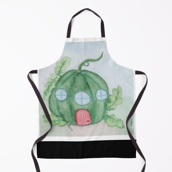 Item preview, Whimsical Watermelon House Watercolor designed and sold by TeronMurrayArt.