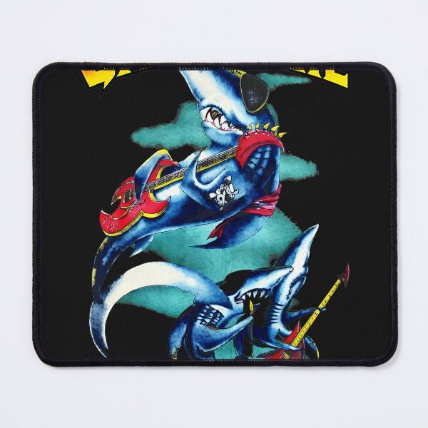 Item preview, Sharks Ripping Guitars Ocean Band Graphic designed and sold by OhSusiVee.