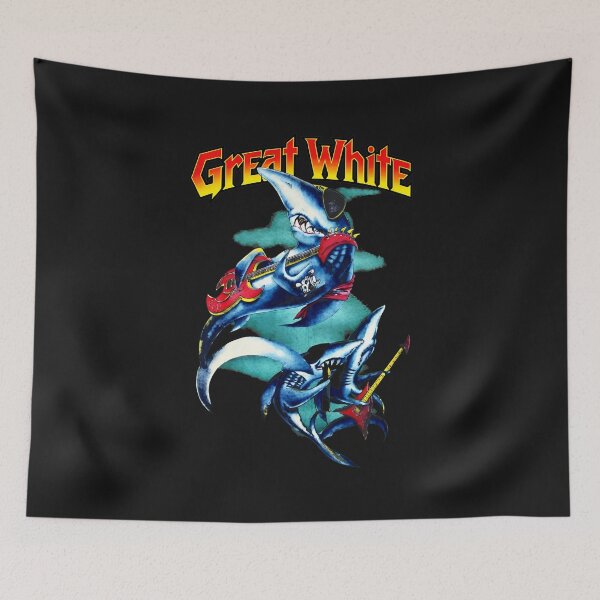 Item preview, Sharks Ripping Guitars Ocean Band Graphic designed and sold by OhSusiVee.