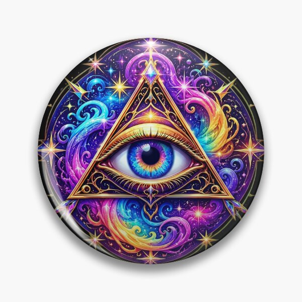Item preview, Cosmic All Seeing Eye designed and sold by syotos-ai.