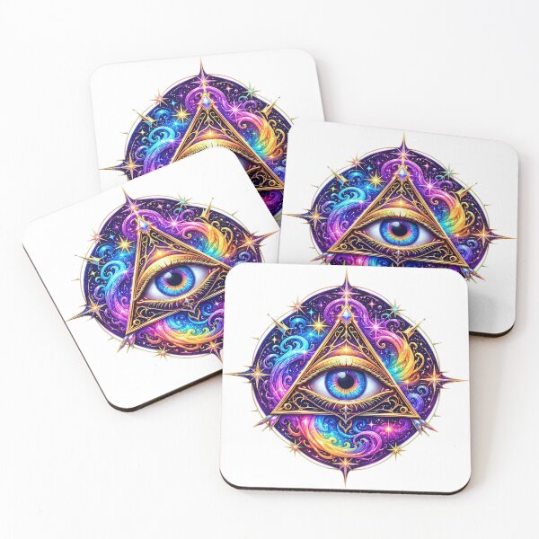 Item preview, Cosmic All Seeing Eye designed and sold by syotos-ai.