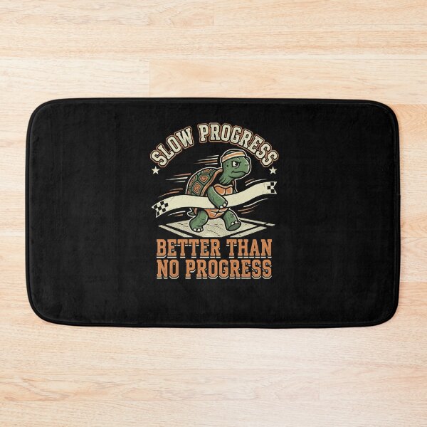 Item preview, Slow Progress Better Than No Progress Turtle Runner designed and sold by snowry.