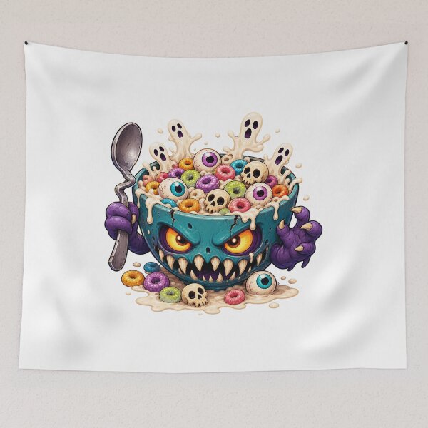 Item preview, Cursed Breakfast Bowl designed and sold by Sonic Nova Studios.