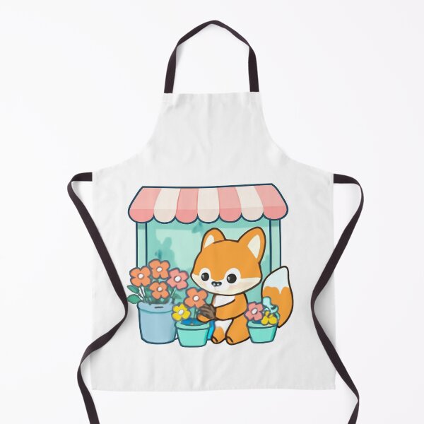 Item preview, Fox Flower Shop designed and sold by foryouandyours.
