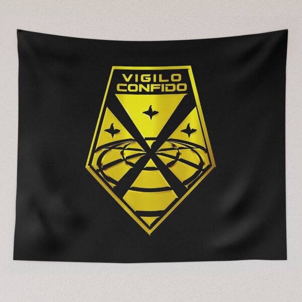 Item preview, VIGILO CONFIDO Metal Crest Badge designed and sold by SomeHitori.