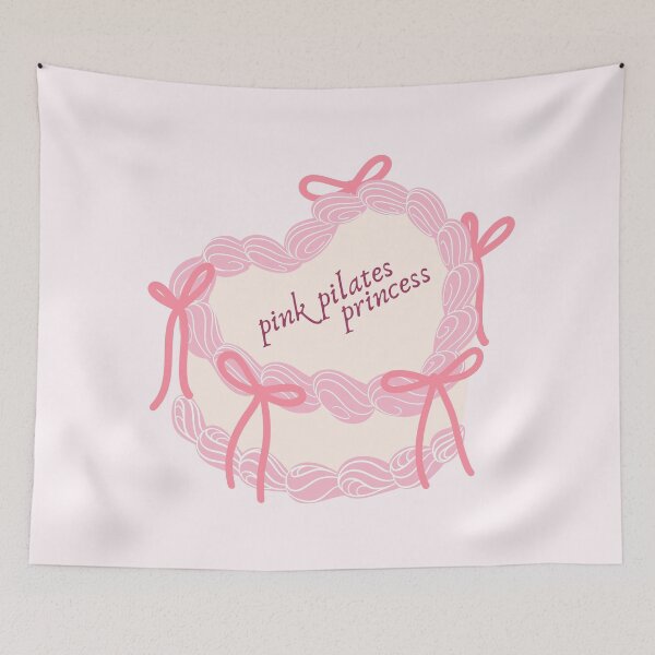 Item preview, coquette pink pilates princess cake cute aesthetic designed and sold by renmei-studios.