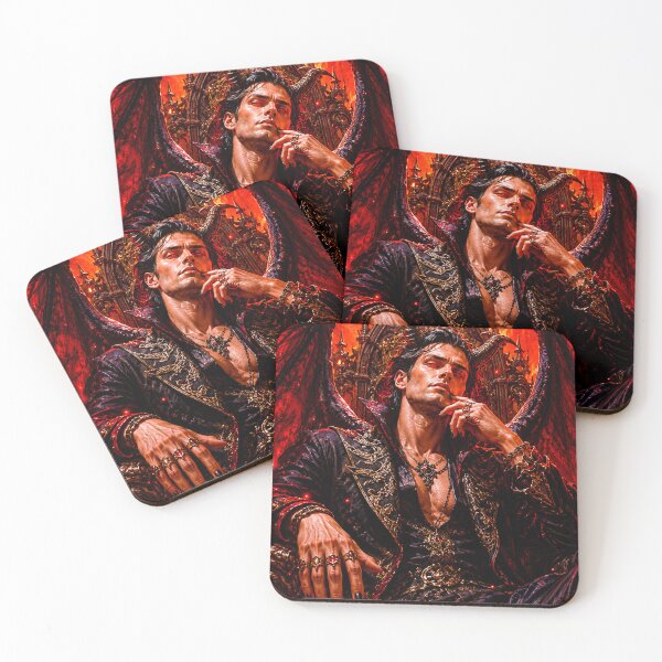 Item preview, Lucifer Dark Lord Gothic Fantasy Demon King Art designed and sold by Cerafus.