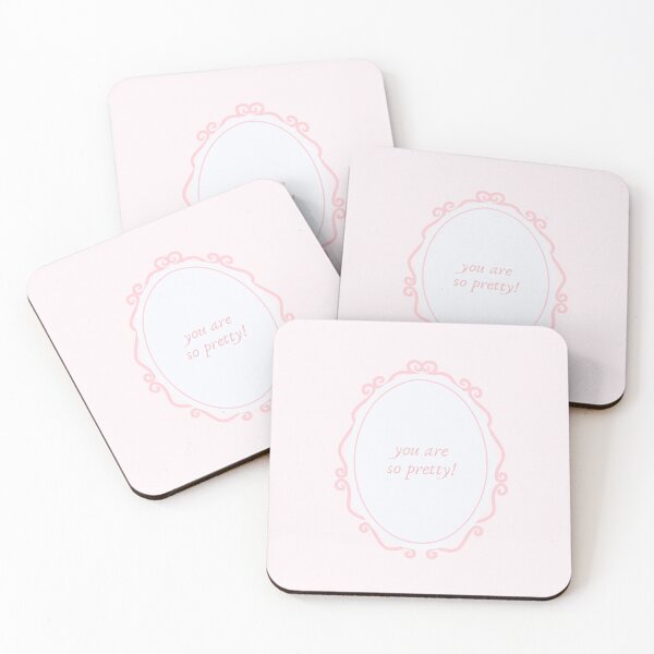 Item preview, coquette affirmation mirror cute aesthetic designed and sold by renmei-studios.