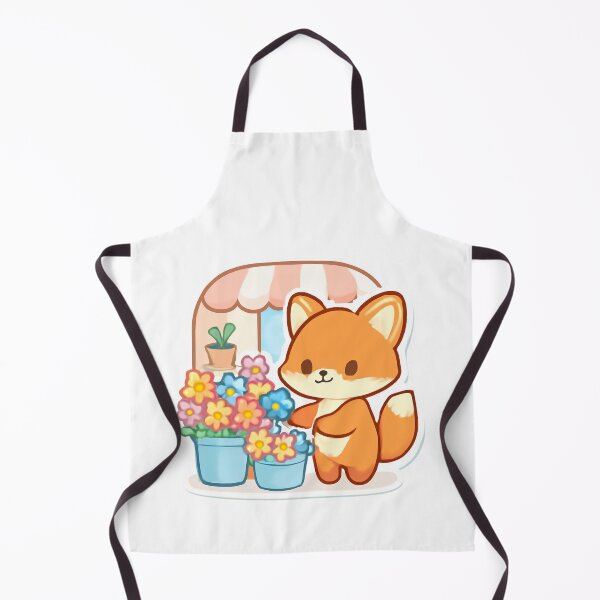 Item preview, Fox Flower Shop designed and sold by foryouandyours.