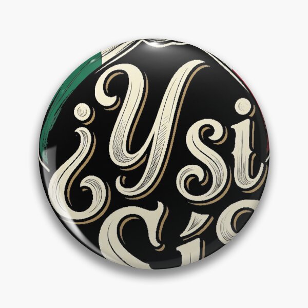 Item preview, Y Si S Mexican Y Si S Flag Mexico Vintage Script  designed and sold by Teansnack.