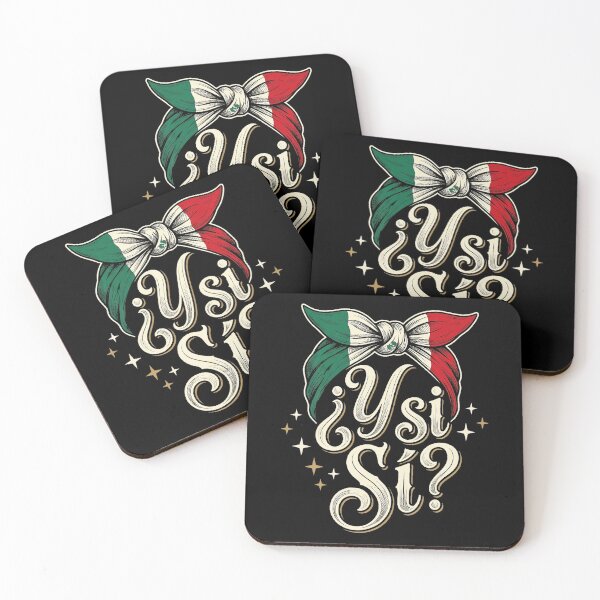 Item preview, Y Si S Mexican Y Si S Flag Mexico Vintage Script  designed and sold by Teansnack.