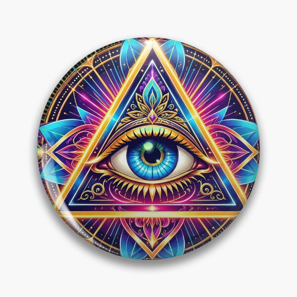 Item preview, Radiant All Seeing Eye designed and sold by syotos-ai.