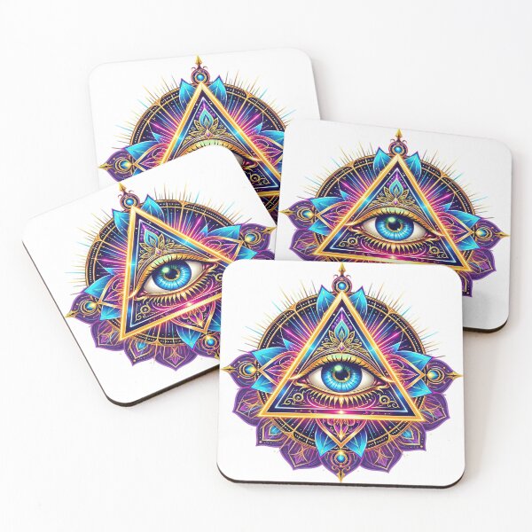 Item preview, Radiant All Seeing Eye designed and sold by syotos-ai.