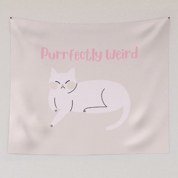 Item preview, Purr-fectly Weird Kitty designed and sold by SpartanDStore.