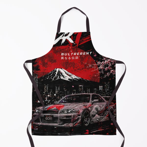Item preview, GCR1 JDM Culture Skyline Legend | Japanese Street Racing | Mount Fuji Cyberpunk Car Art designed and sold by GCR1.