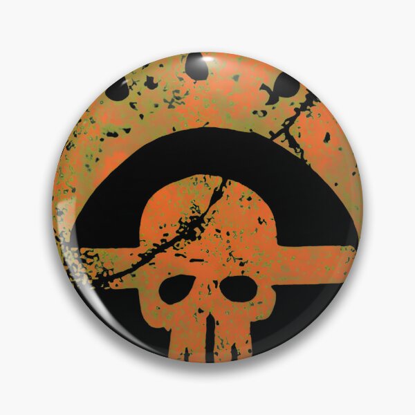 Item preview, Grungy Fire Circle Skull Emblem Design designed and sold by ARTBYKTANA.