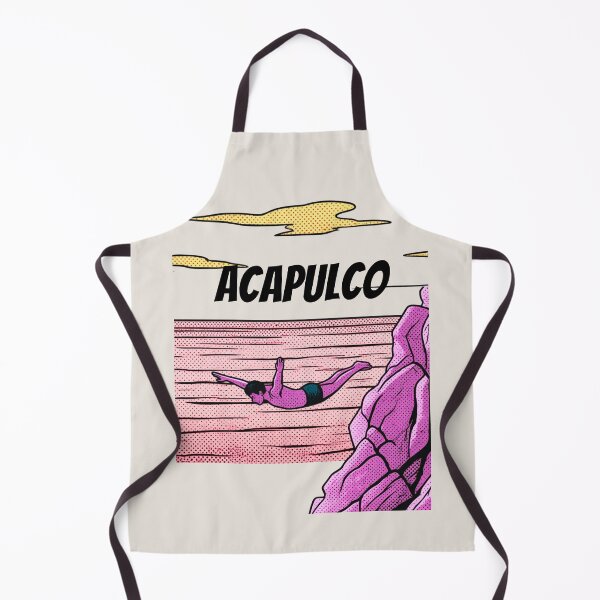 Item preview, Acapulco Cliff Diver Retro Pop Art Vintage designed and sold by Clauzierra.