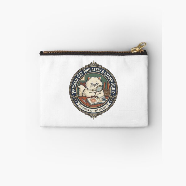 Item preview, Persian Cat Philately Stamp Guild Magnifying Glass designed and sold by PictoVibe.