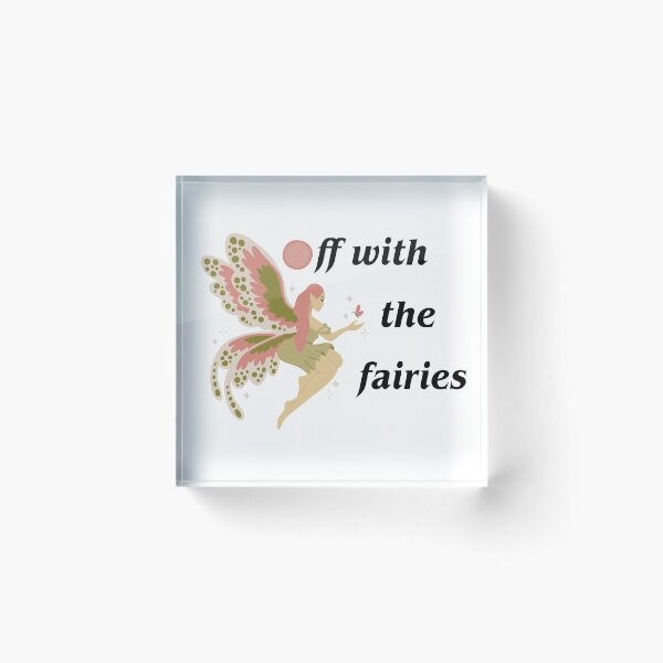 Item preview, Copy of Off with the fairies - Pink and Green designed and sold by Elliot Edits Australia.