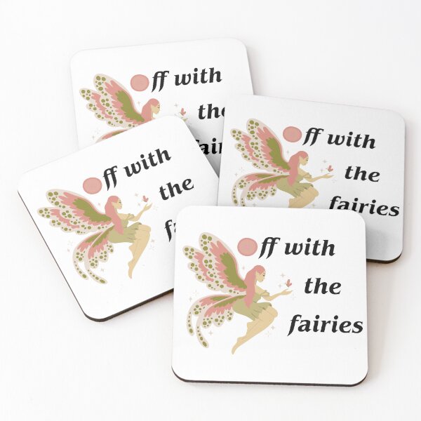 Item preview, Copy of Off with the fairies - Pink and Green designed and sold by Elliot Edits Australia.