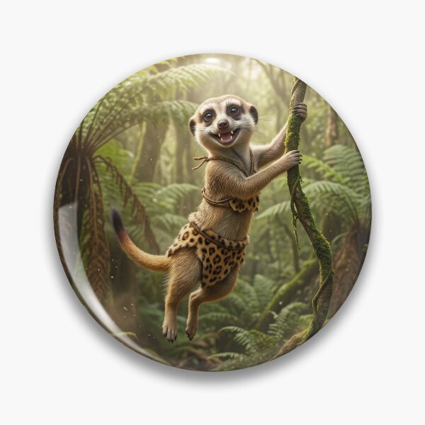 Item preview, Meerkat is Queen of the Jungle designed and sold by Tridentulus.