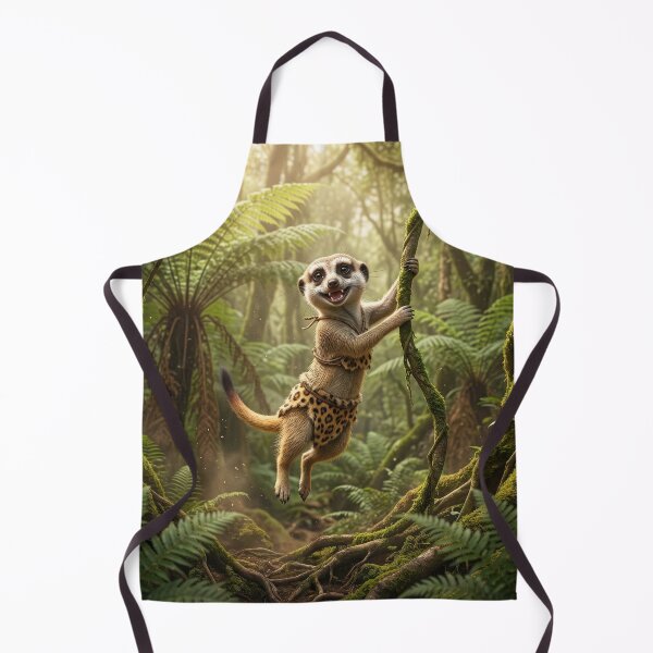 Item preview, Meerkat is Queen of the Jungle designed and sold by Tridentulus.
