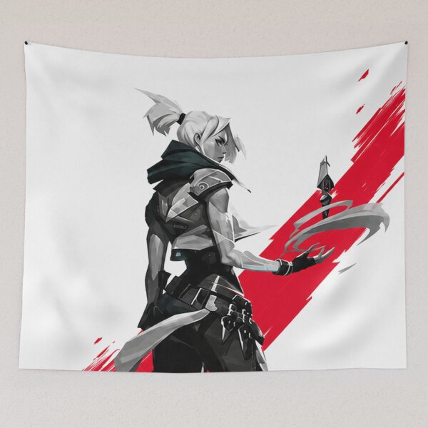 Item preview, Jett Valorant Minimalist Anime Gaming Poster designed and sold by NBT-NOVA.