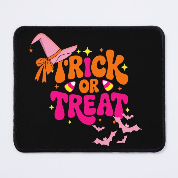 Item preview, Halloween Trick or Treat Pink designed and sold by The Retromotel.