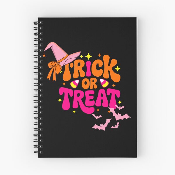 Item preview, Halloween Trick or Treat Pink designed and sold by The Retromotel.
