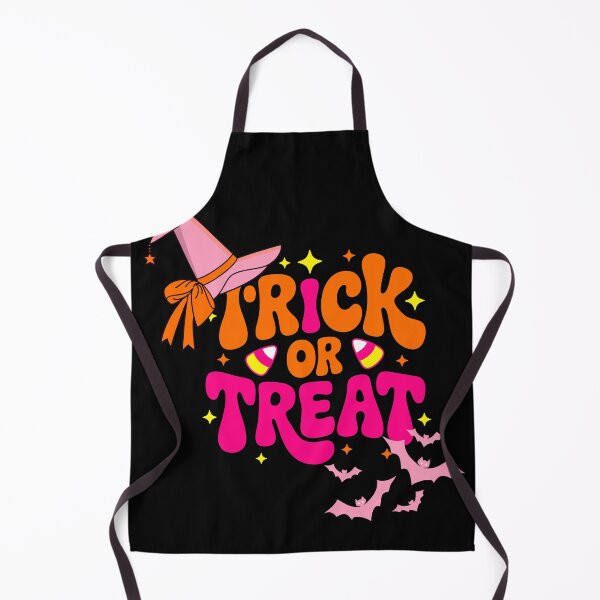 Item preview, Halloween Trick or Treat Pink designed and sold by The Retromotel.