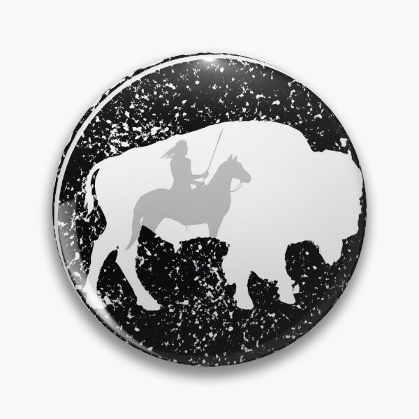 Item preview, No Illegal Stolen Land Bison Emblem designed and sold by Sleepsyndrome.