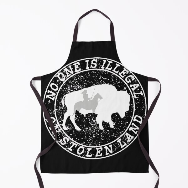 Item preview, No Illegal Stolen Land Bison Emblem designed and sold by Sleepsyndrome.