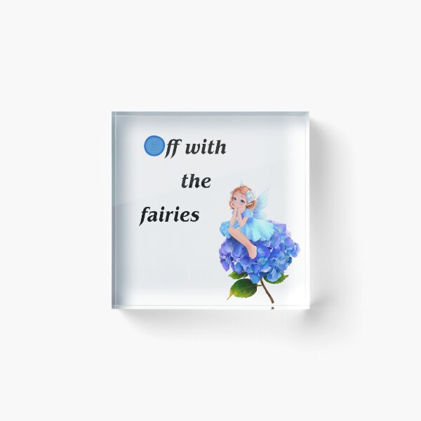 Item preview, Off with the fairies - Blue designed and sold by Elliot Edits Australia.